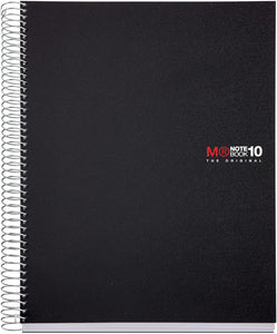 Miquelrius 10-Subject Spiral-Bound  Notebook, Graph Pages