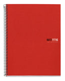 Miquelrius 8.25 X 11.75 A4 Wirebound Notebook, 6-Subject, Graph Paper