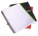 Miquelrius 8.5 x11 Wirebound Notebook, 6-Subject, College Ruled