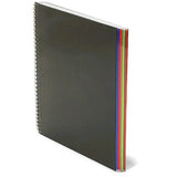 Miquelrius 8.5 x11 Wirebound Notebook, 6-Subject, College Ruled