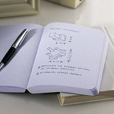 Miquelrius Soft Bound Medium Journal, 200 Sheets/400 Graph Pages, 4.25 x 6