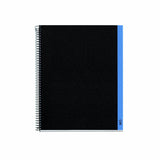 Miquelrius 4 Subject Spiral Bound Notebook (6.5" x 8", 4-Subject, College Ruled)