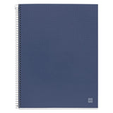 Miquelrius Nordic Colors Large Poly Notebook,  6-Subject, 120 College Ruled Sheets/240 Pages