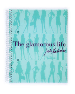 Jordi Labanda for Miquelrius Poly Notebook, Aqua (6 x 8, 4-Subject, College Ruled) 140 SHEETS