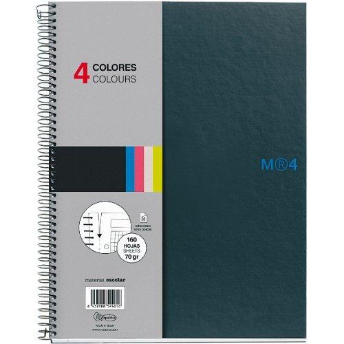 Miquelrius Notitieboek A4, 80 vellen 70 g/m², 1 lint, geruit Miquelrius Notitieboek A4, 80 vellen 70 g/m², 1 lint, geruit