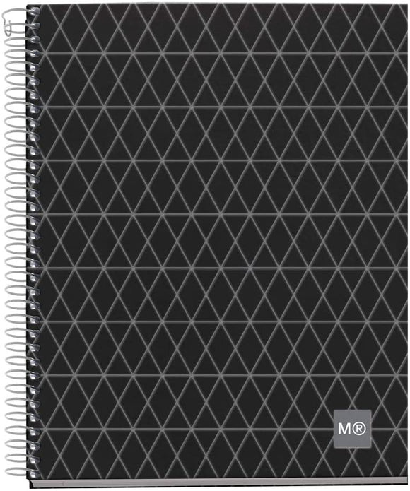 Miquelrius Premium A5 Medium Wirebound Notebook, 4-Subject, Graph Paper, Diamond (6 x 8)