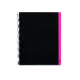 Miquelrius 4 Subject Spiral Bound Notebook (6.5" x 8", 4-Subject, College Ruled)