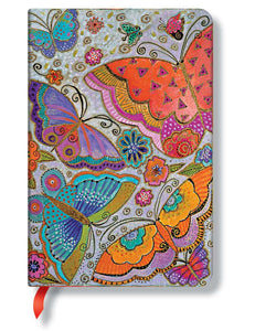 Paperblanks Writing Journal, Playful Creations, Flutterbyes Mini 4" x 5.5", 176 lined pages